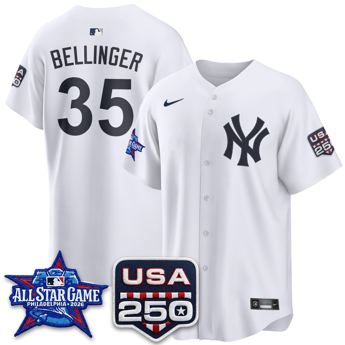 NYY 2026 All Star MVP Edition Vapor Jersey - Stitched