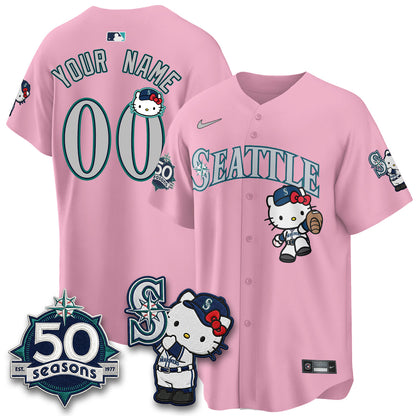 SEA x Meow KT Night Limited Custom Jersey - Stitched V2