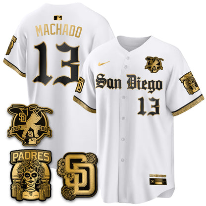 SD 2026 City Connect x Tony Gwynn Patch Vapor Premier Limited Jersey - Stitched - V2