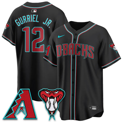 ARI Black Out Style Vapor Premier Limited Jersey - Stitched