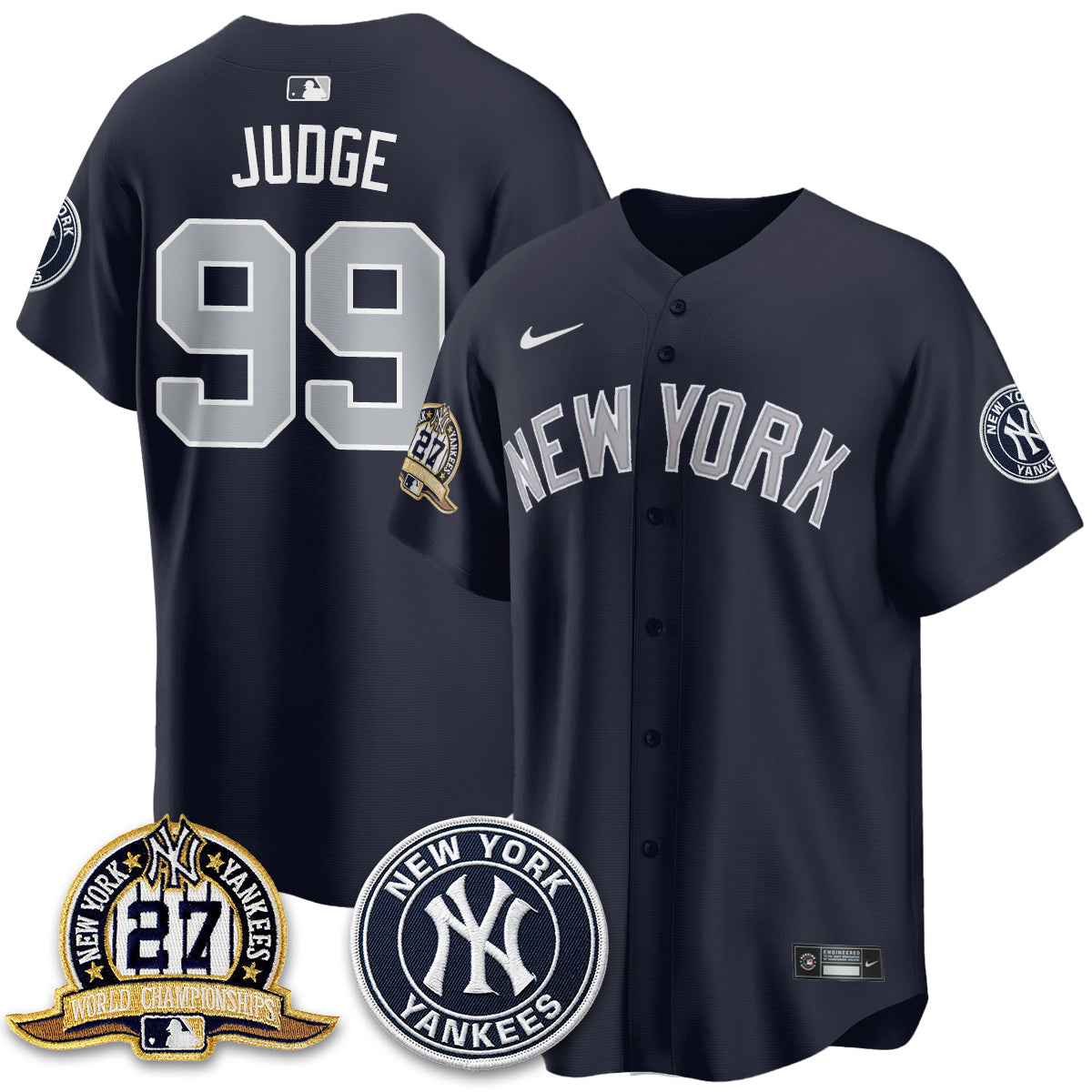 NYY Alternate Jersey - Stitched
