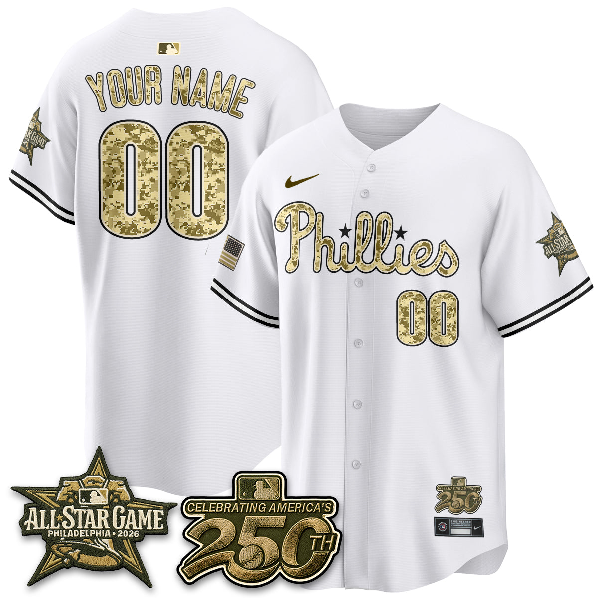PHI  2026 Armed Forces Day Custom Jersey V3 - Stitched