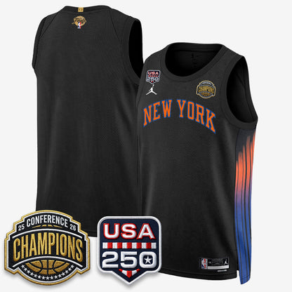 NYK 2026 Basketball  Eastern Conference Champions City Edition Jersey V2- Stitched