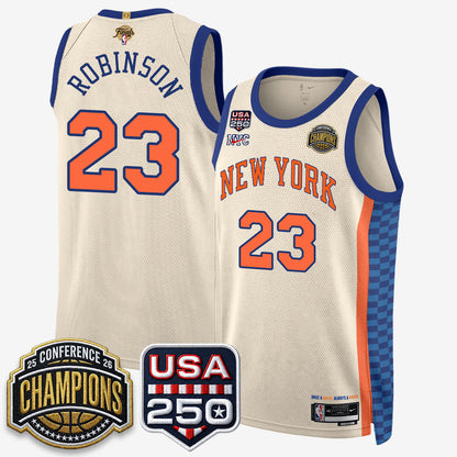 NYK 2026 Basketball  Eastern Conference Champions City Edition Jersey V2- Stitched