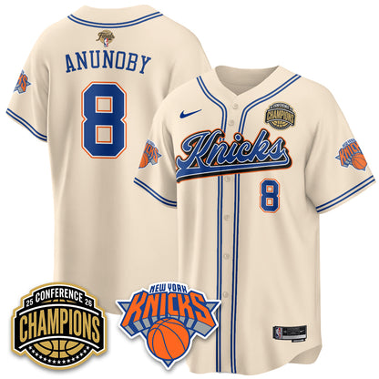 NYK 2026 Basketball  Finals Vapor City Edition Jersey V2- Stitched