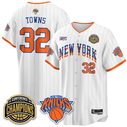 NYK 2026 Basketball  Finals Vapor City Edition Jersey V2- Stitched