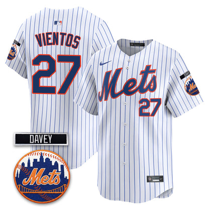 NYM 2026 Davey Johnson Memorial Vapor Limited Jersey - Stitched