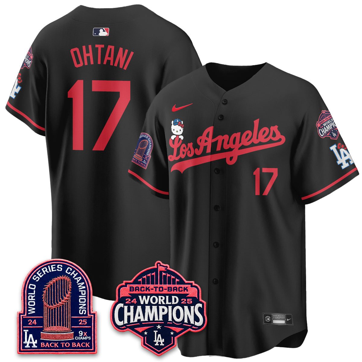 LAD x Hello Kitty Night 2026 Vapor Jersey - Stitched - V2