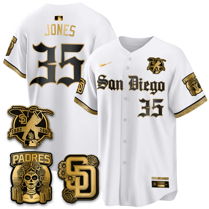 SD 2026 City Connect x Tony Gwynn Patch Vapor Premier Limited Jersey - Stitched - V2