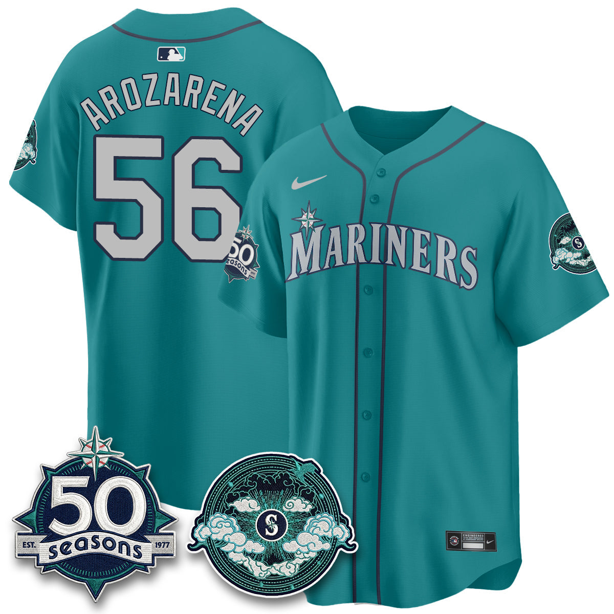 SEA x FW Night Limited Jersey - Stitched