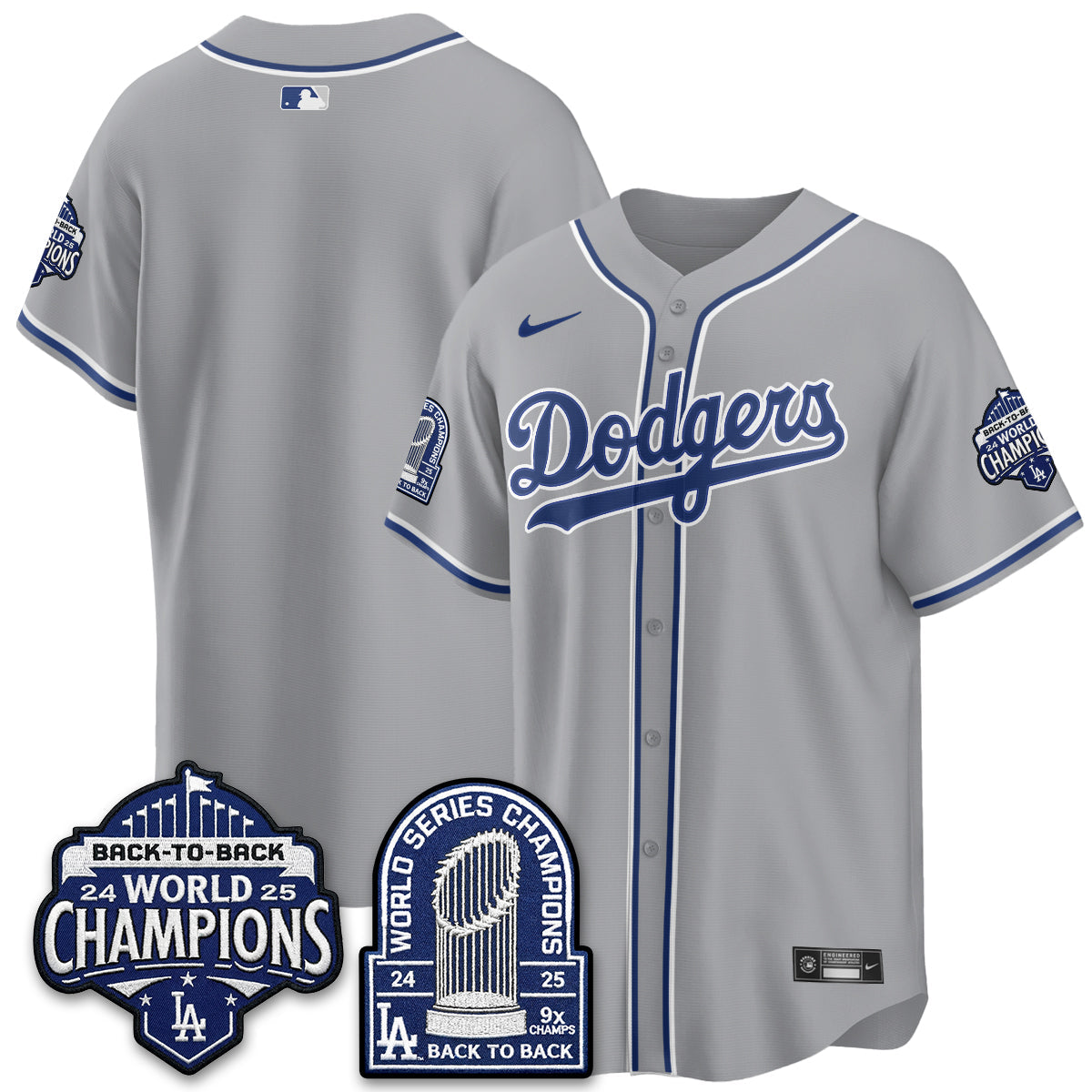LAD 2026 Black Out Style Vapor Limited Jersey - B2B Champs - Stitched
