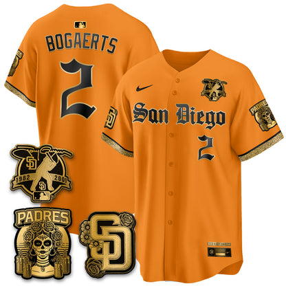 SD 2026 City Connect x Tony Gwynn Patch Vapor Premier Limited Jersey - Stitched - V2