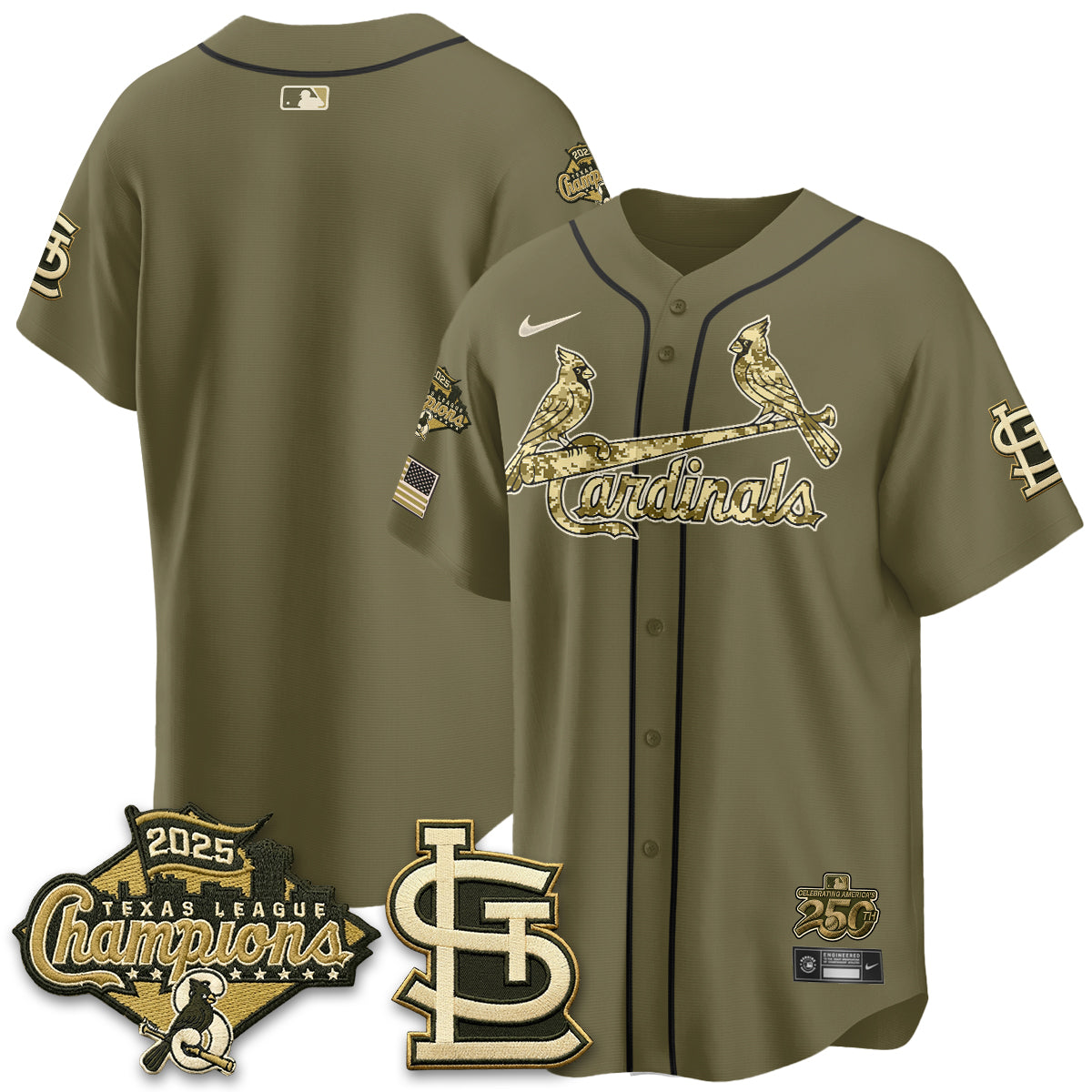 STL 2026 Armed Forces Day Jersey - Stitched