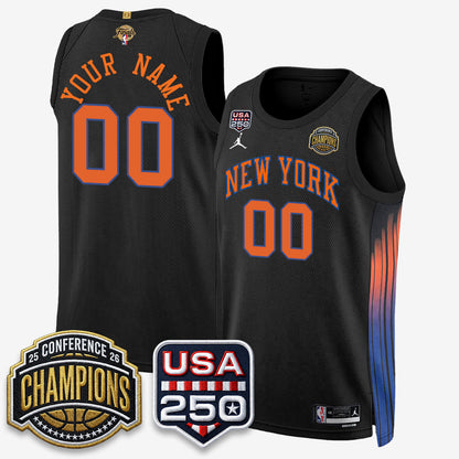 NYK 2026 Basketball  Eastern Conference Champions City Edition Custom Jersey V2- Stitched