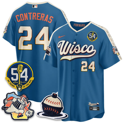 MIL 2026 City Connect Bob Uecker Vapor Limited Jersey - Stitched V1