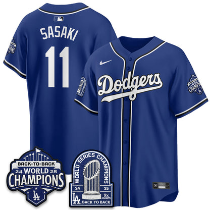 LAD 2026 Black Out Style Vapor Limited Jersey - B2B Champs - Stitched
