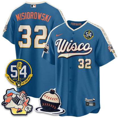 MIL 2026 City Connect Bob Uecker Vapor Limited Jersey - Stitched V1