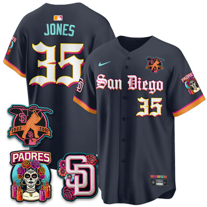 SD 2026 City Connect x Tony Gwynn Patch Vapor Premier Limited Jersey - Stitched