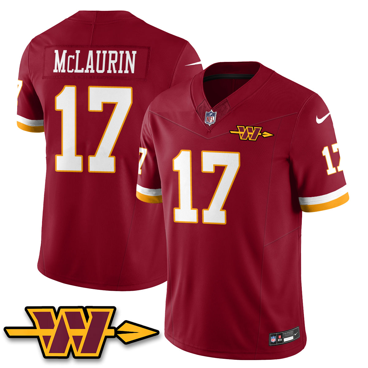 WAS Hail Raiser Vapor Jersey - Stitched