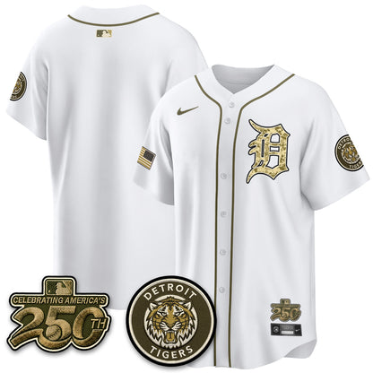 DET 2026 Armed Forces Day Jersey - Stitched