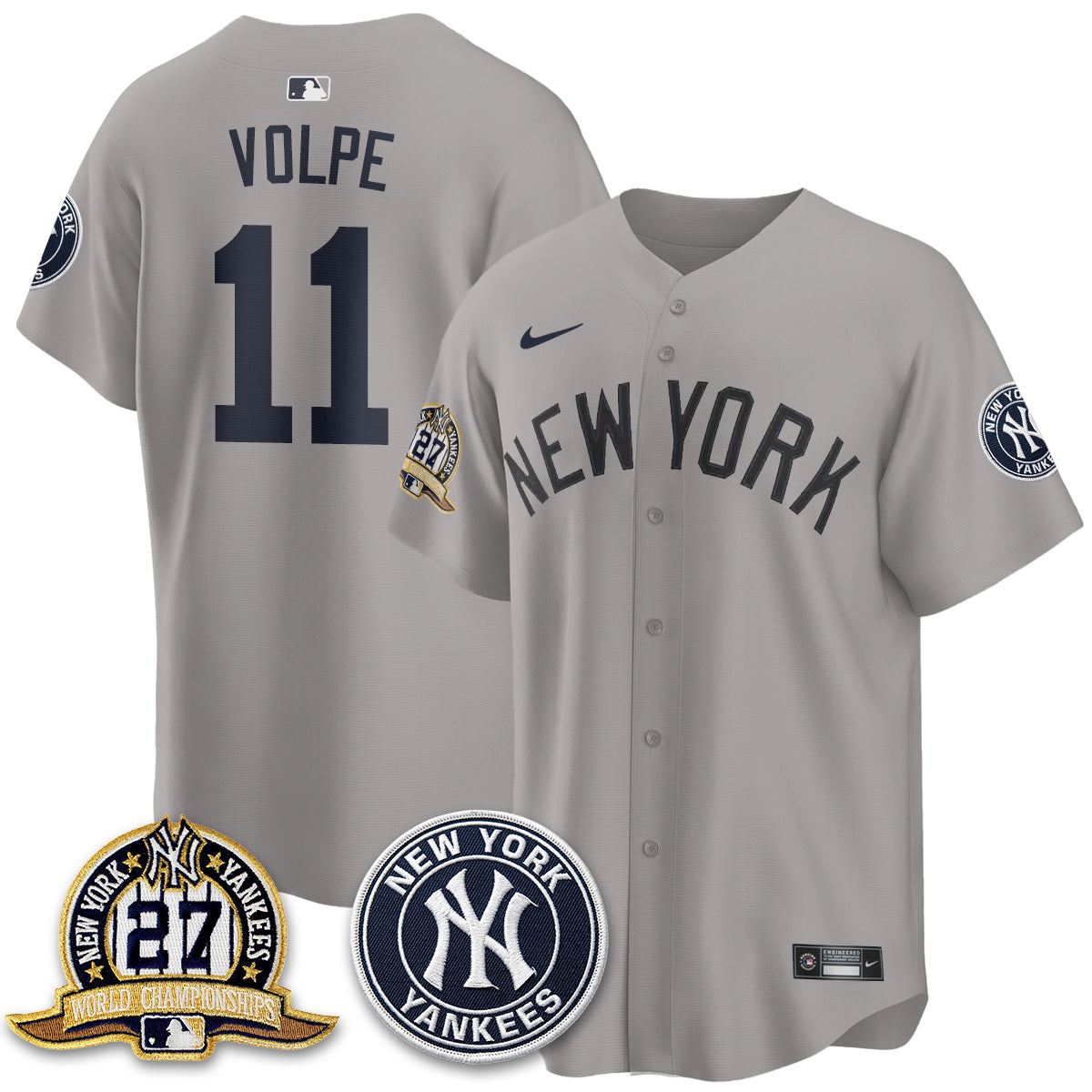 NYY Alternate Jersey - Stitched
