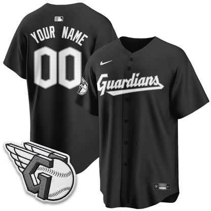 CLE 2026 Black Out Style Limited Vapor Custom Jersey - Stitched