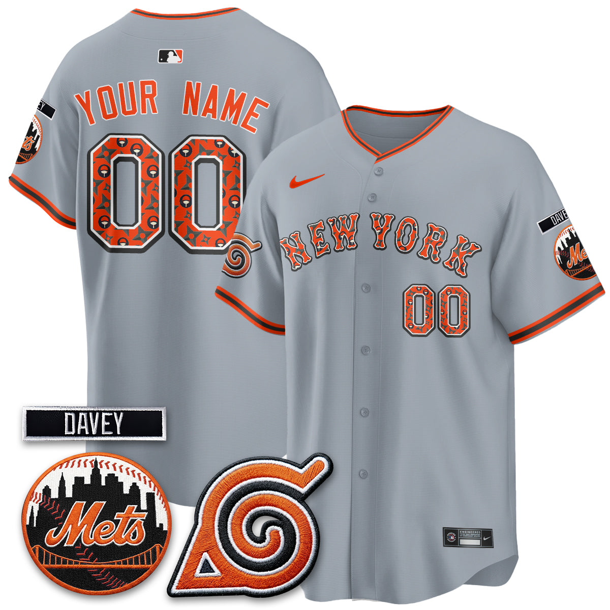 NYM x Naruto Nights 2026 Vapor Limited Custom Jersey - Stitched V2