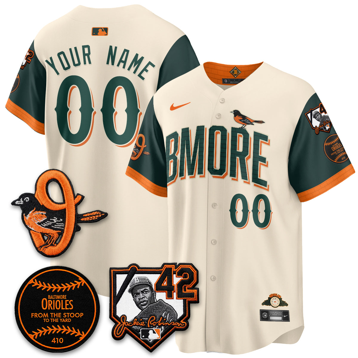 BAL 2026 Jackie Robinson Day Vapor Limited Custom Jersey - Stitched