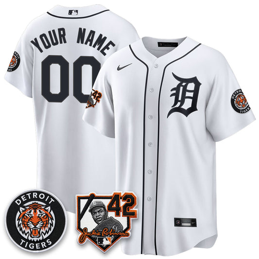 DET 2026 Jackie Robinson Day Vapor Limited Custom Jersey - Stitched