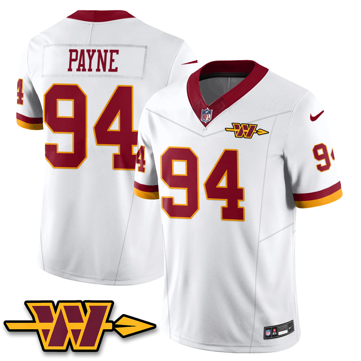 WAS Hail Raiser Vapor Jersey - Stitched