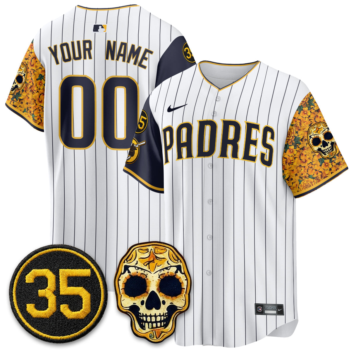 SD 2026 City Connect - Remembering Randy Jones Vapor Limited Custom Jersey - Stitched
