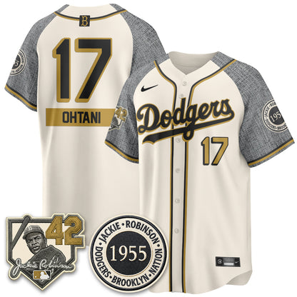LAD 2026 New Era Jackie Robinson Vapor Limited Jersey -  Stitched