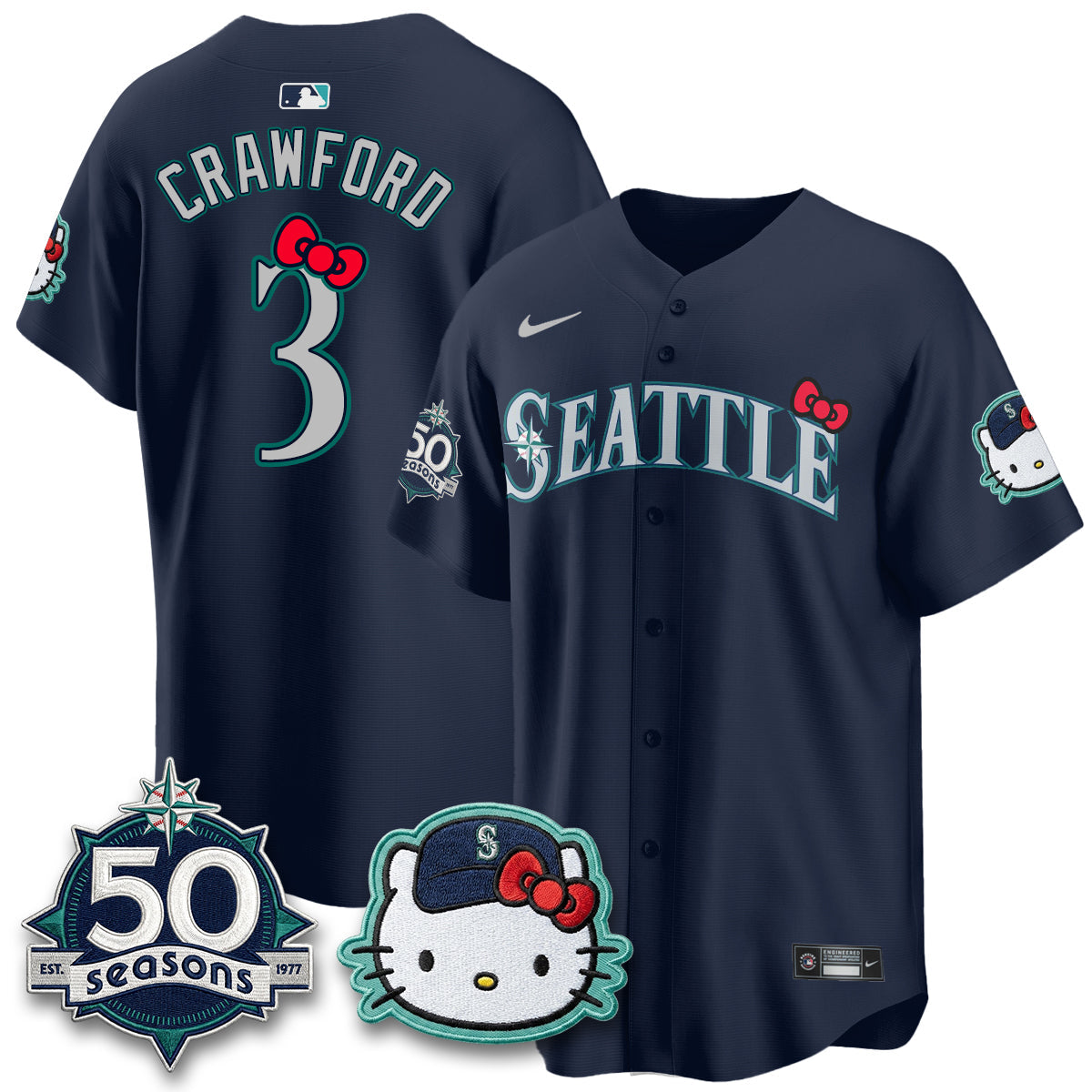 SEA x Meow KT Night Limited Jersey - Stitched