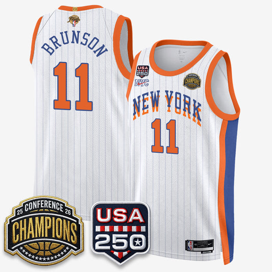 NYK 2026 Basketball  Eastern Conference Champions City Edition Jersey V2- Stitched