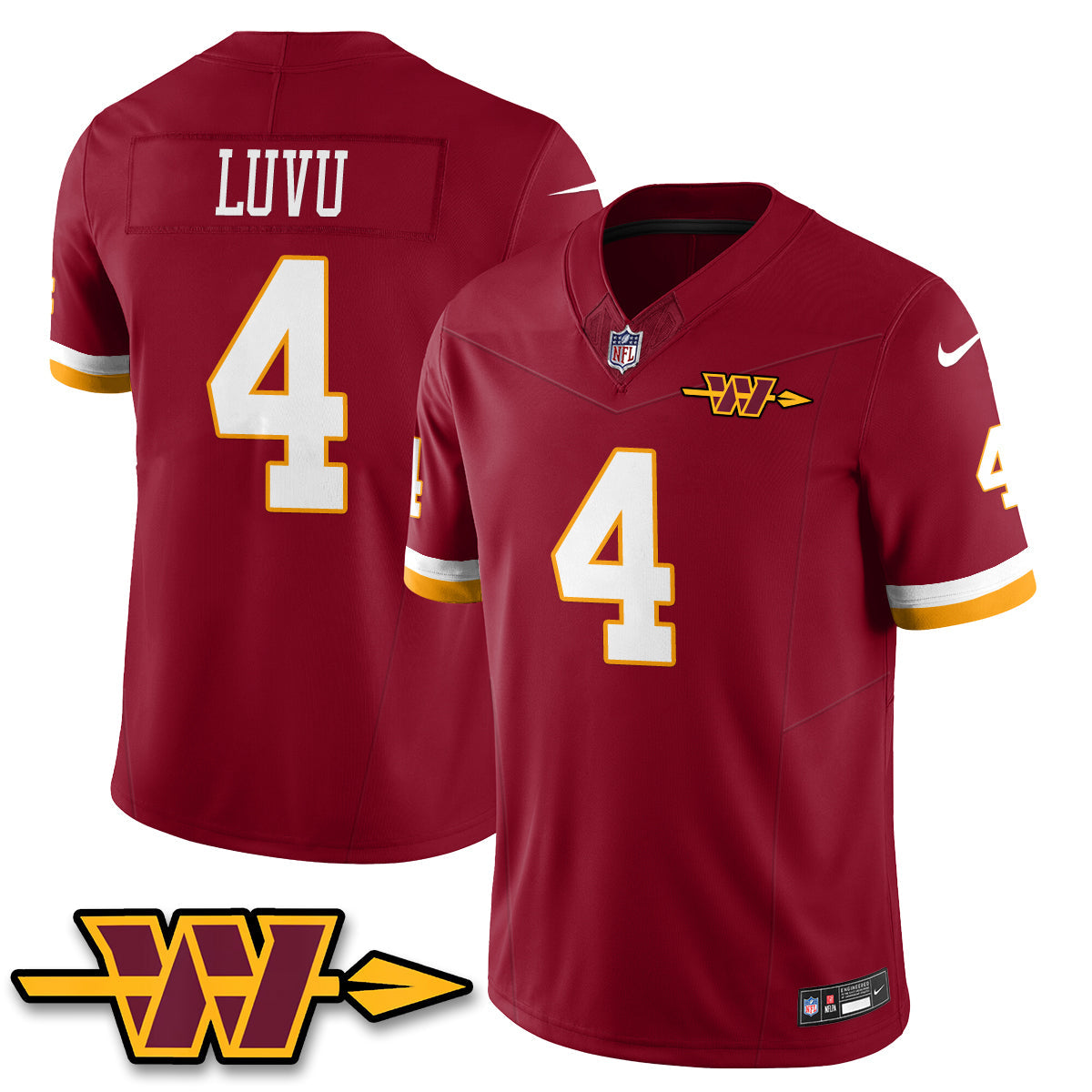 WAS Hail Raiser Vapor Jersey - Stitched