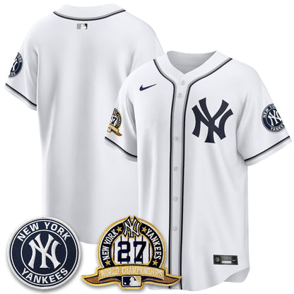 NYY 2026 Black Out Style Vapor Limited Jersey - Stitched
