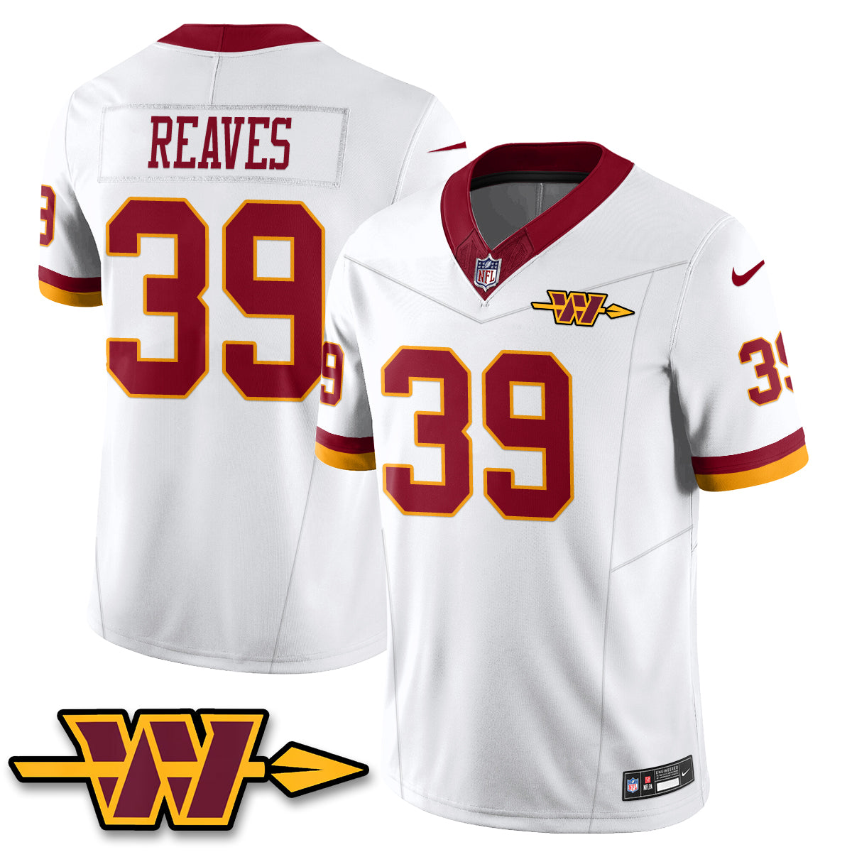 WAS Hail Raiser Vapor Jersey - Stitched