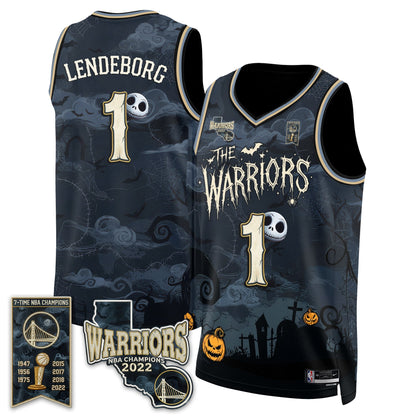 GSW Nightmare Halloween 2026 Edition Vapor Jersey - Printed