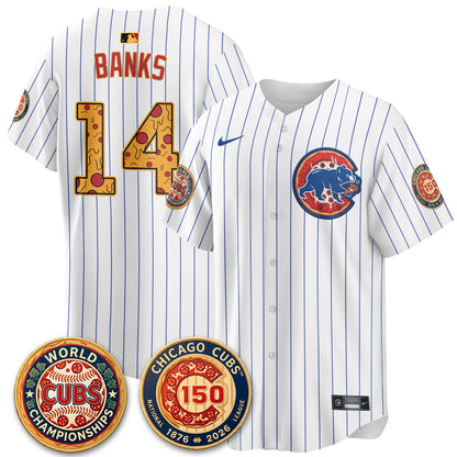 CHC Deep Dish Pizza Vapor Limited Jersey - Stitched