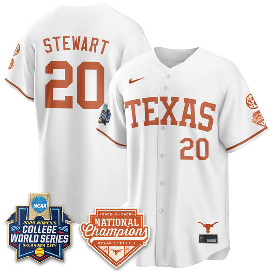 TEX Softball 2026 World Series (WCWS) Vapor Premier Limited Jersey - B2B Champs - Stitched