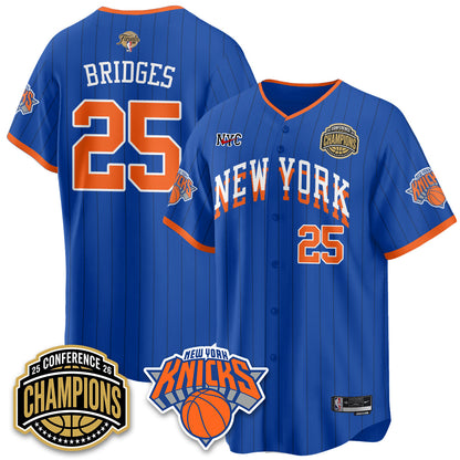 NYK 2026 Basketball  Finals Vapor City Edition Jersey V2- Stitched