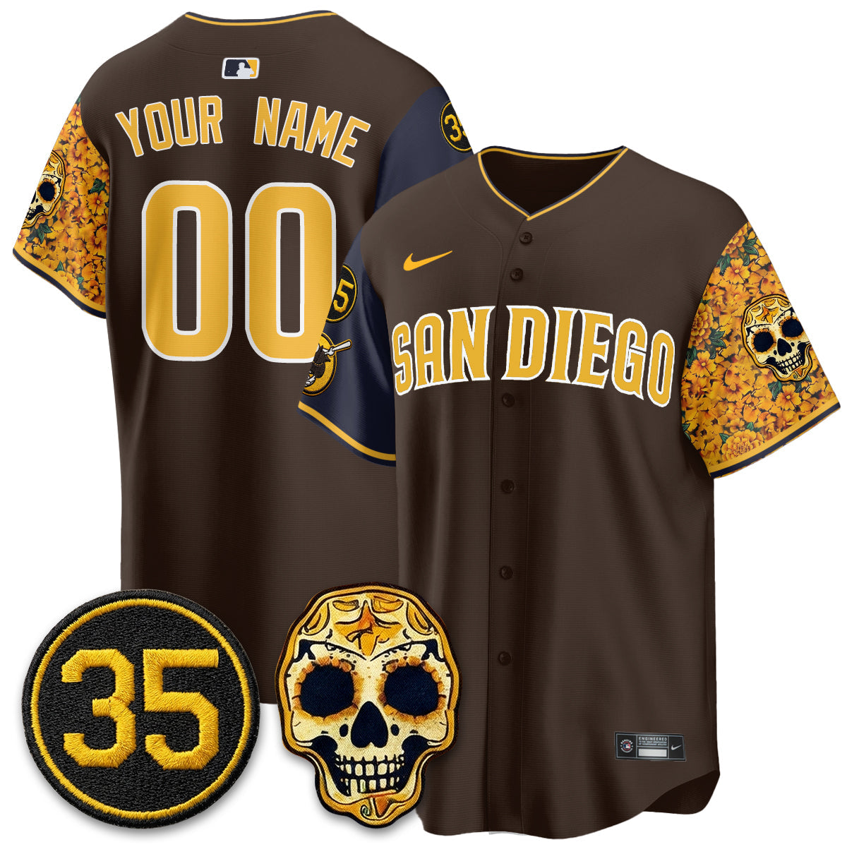 SD 2026 City Connect - Remembering Randy Jones Vapor Limited Custom Jersey - Stitched