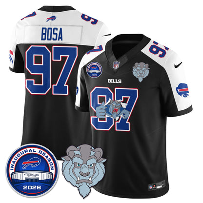 BUF x Hairy Blue Beast Edition Vapor Jersey - Stitched