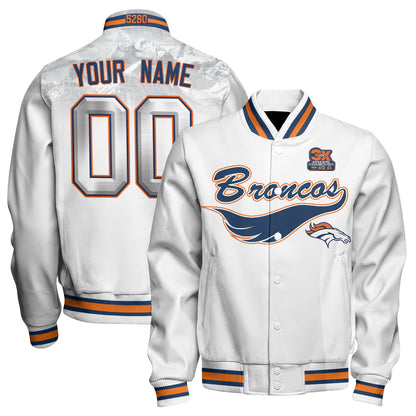 DEN Fangear Edition Custom Baseball Jacket - Printed