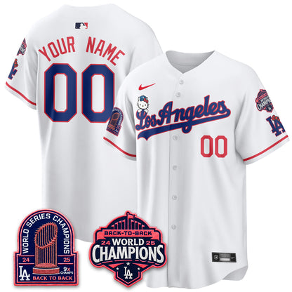 LAD x Hello Kitty Night 2026 Vapor Custom Jersey - Stitched - V2