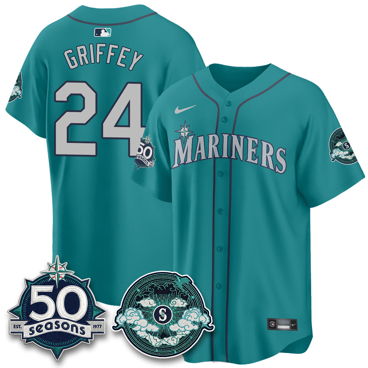 SEA x FW Night Limited Jersey - Stitched