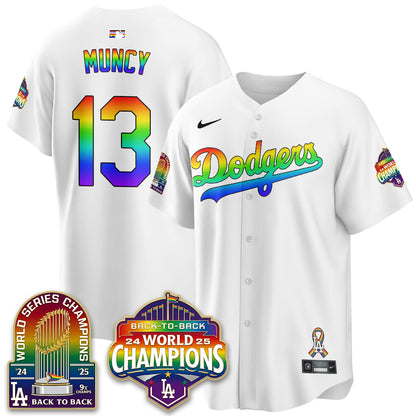 LAD Happy Pride Month Vapor Jersey - Stitched