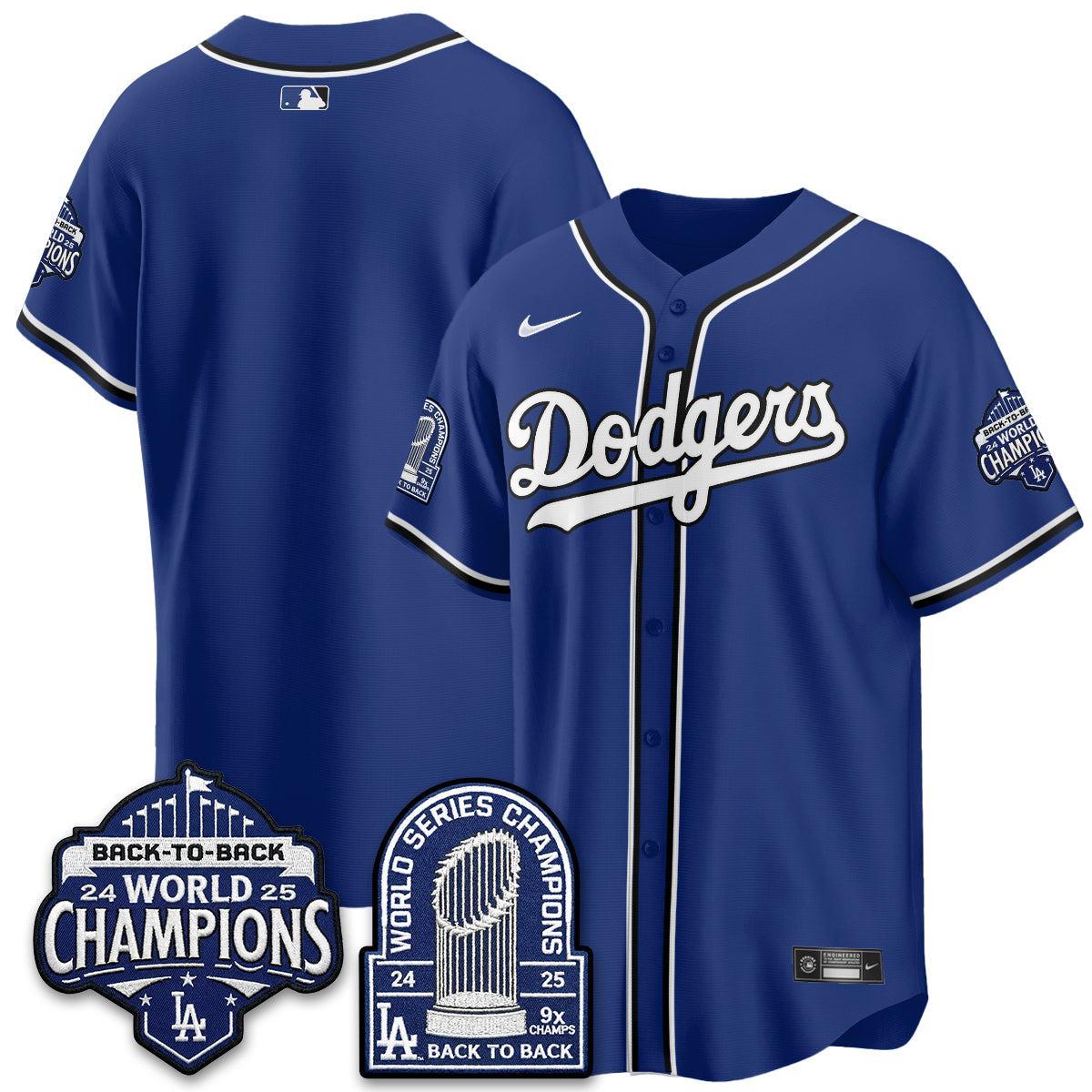 LAD 2026 Black Out Style Vapor Limited Jersey - B2B Champs - Stitched