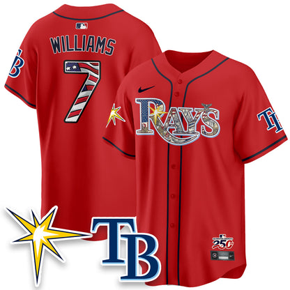 TB 2026 Independence Day USA Vapor Limited Jersey - Stitched