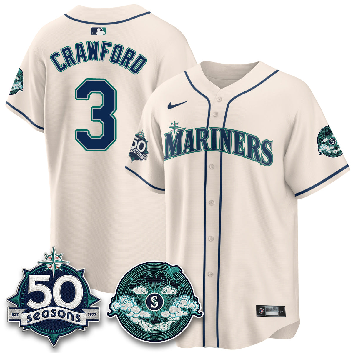 SEA x FW Night Limited Jersey - Stitched